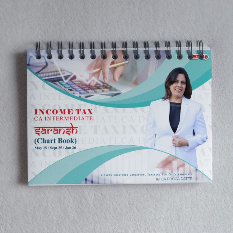 Picture of CA Inter Direct Tax SARANSH Book